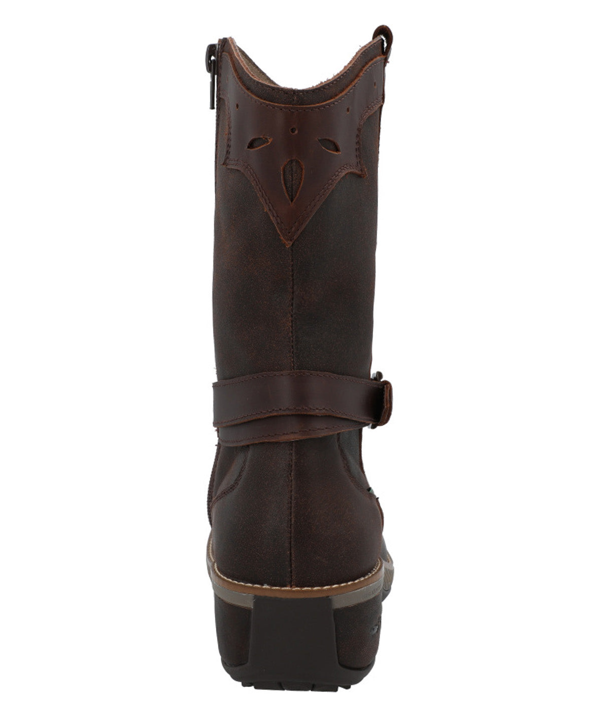 Bota Cuero Mujer Nia Café