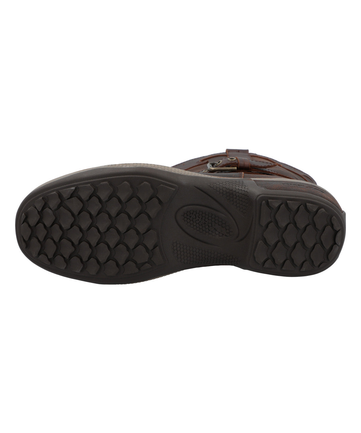 Bota Cuero Mujer Nia Café