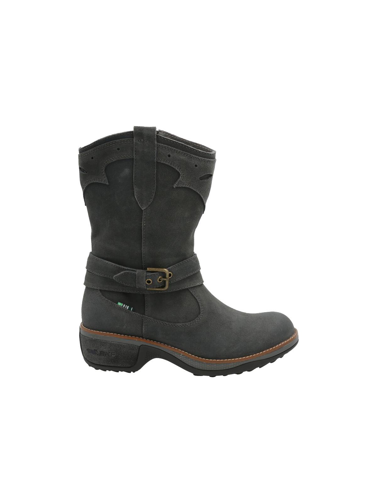 Bota Cuero Mujer Nia Gris Rockford