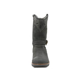 Bota Cuero Mujer Nia Gris Rockford