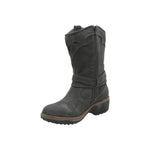 Bota Cuero Mujer Nia Gris Rockford