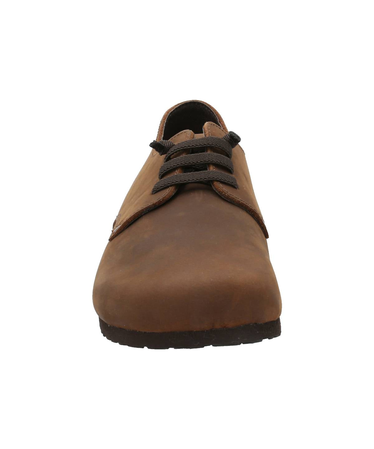 Zapato Cuero Mujer Gennova Café Rockford