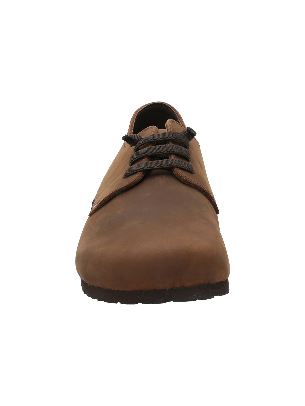 Zapato Cuero Mujer Gennova Café Rockford