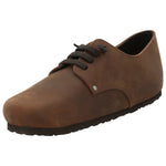Zapato Cuero Mujer Gennova Café Rockford