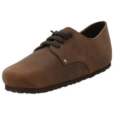 Zapato Cuero Mujer Gennova Café Rockford
