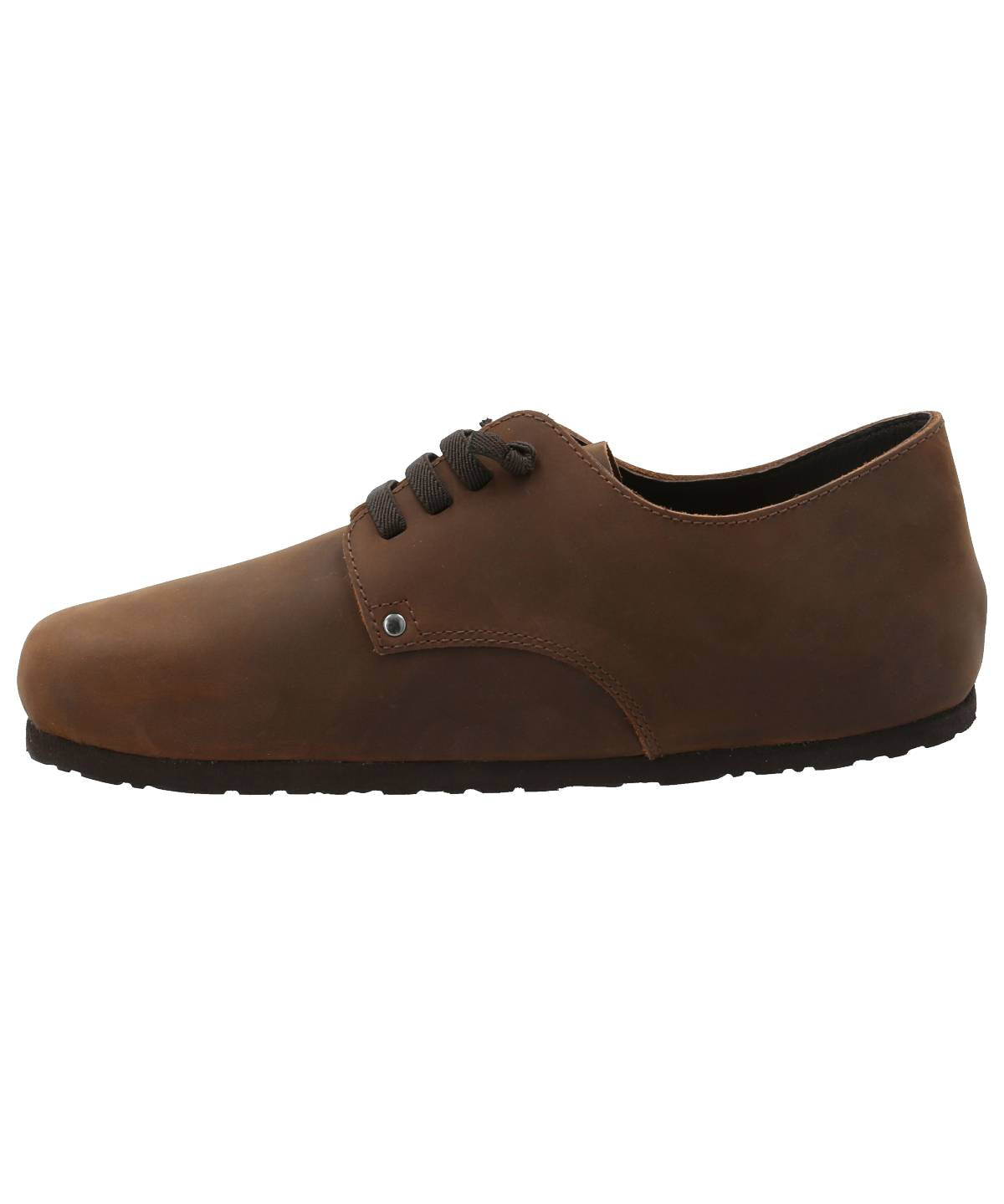 Zapato Cuero Mujer Gennova Café Rockford