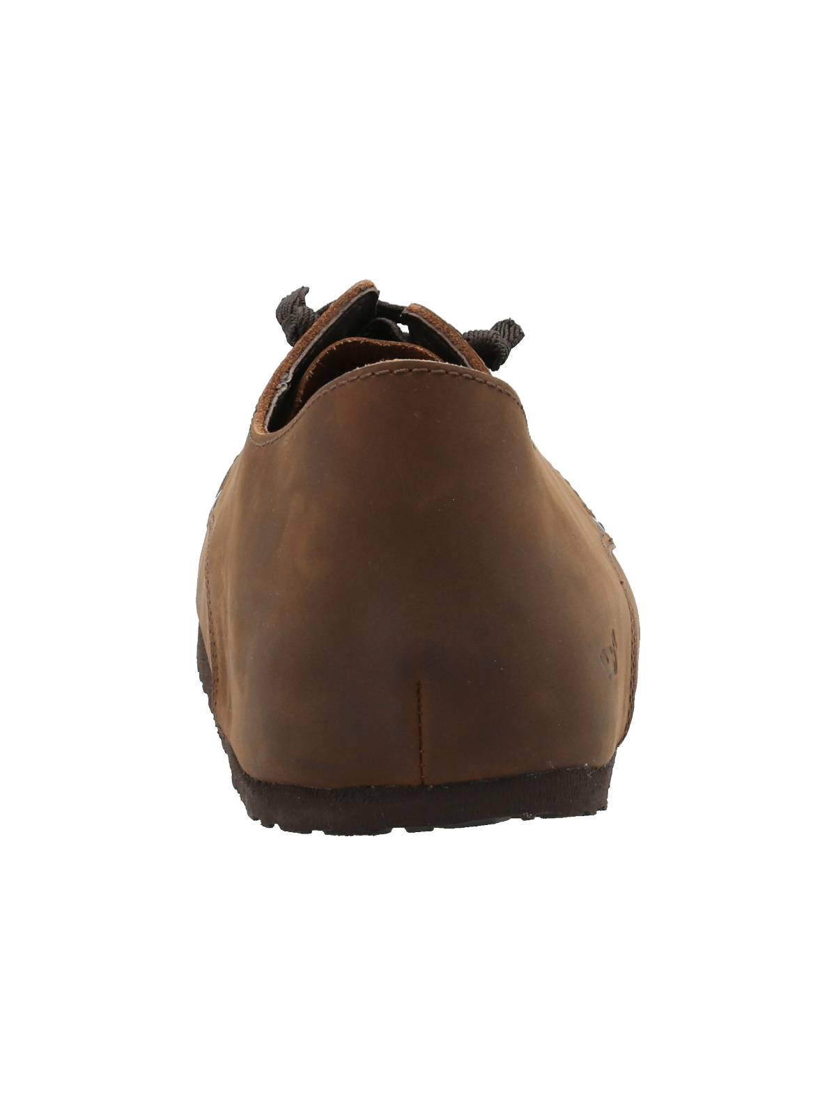 Zapato Cuero Mujer Gennova Café Rockford