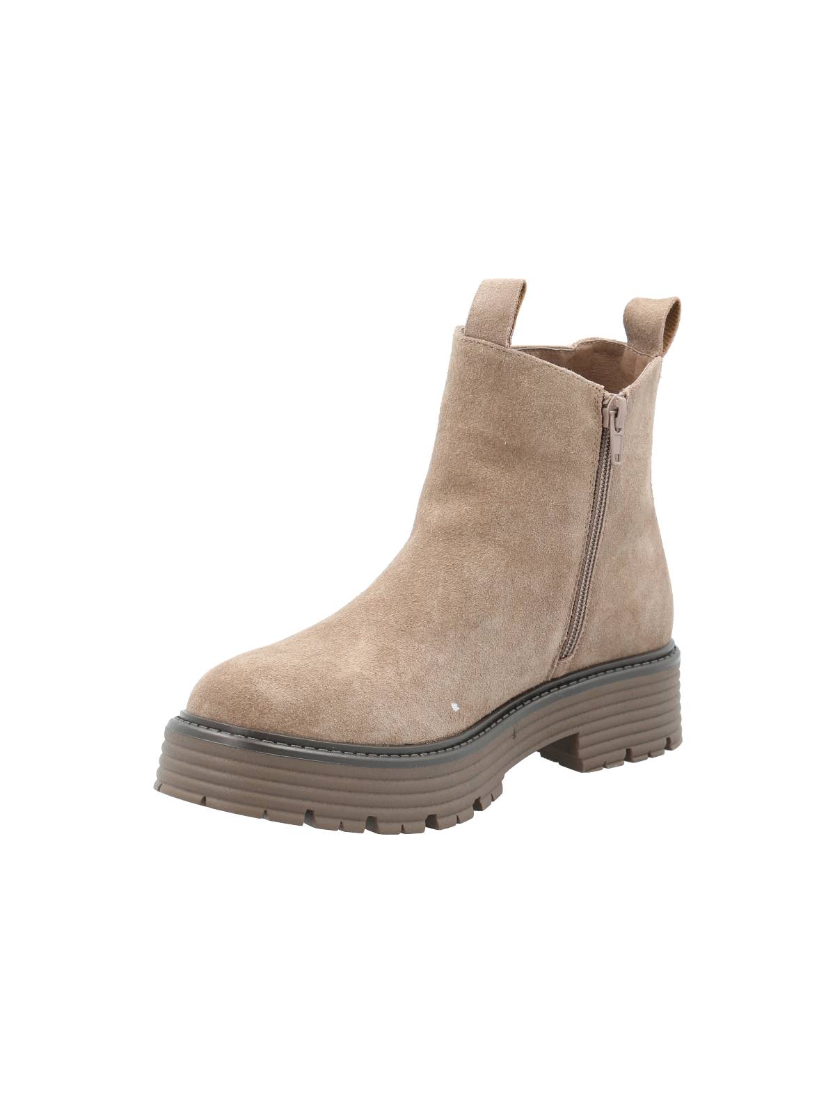 Botín Cuero Mujer Trida Beige Rockford