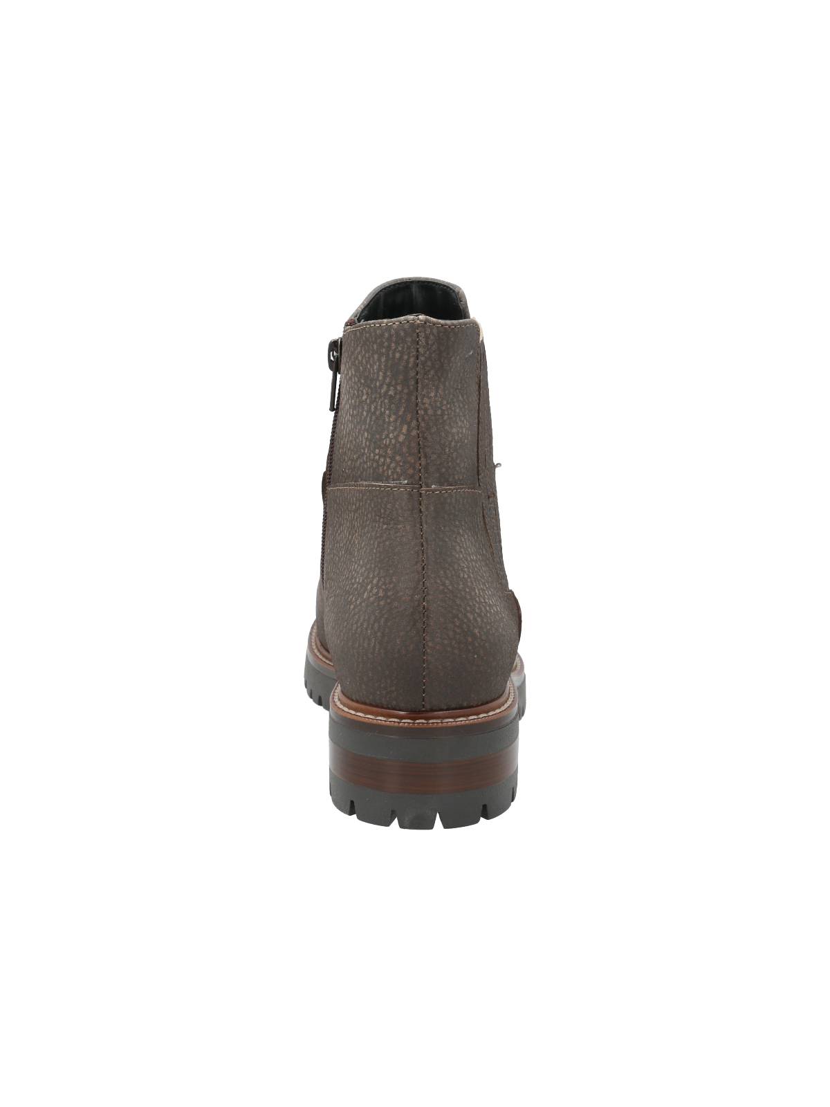 Botín Cuero Mujer Robe Café Rockford