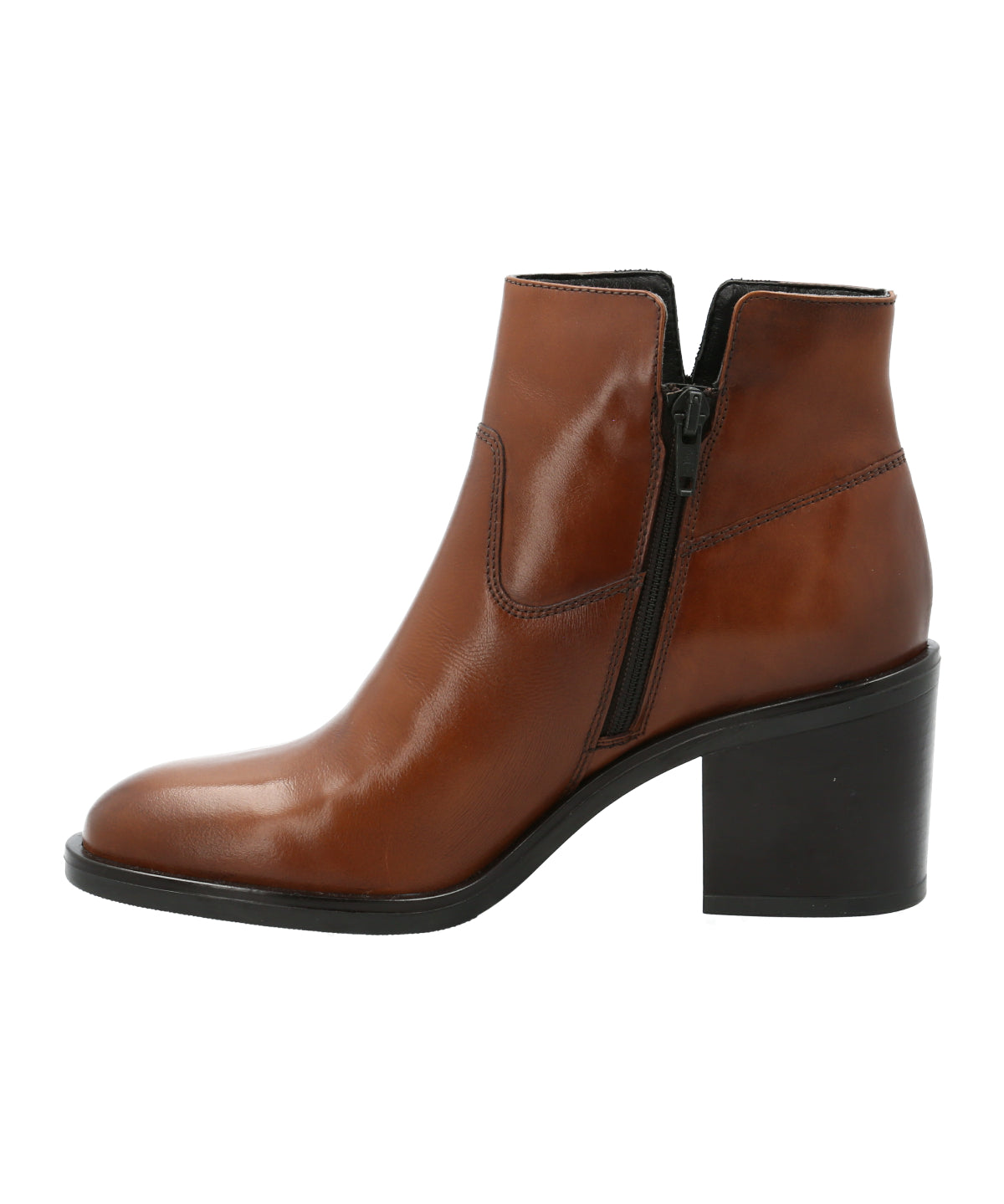 Botin Cuero Mujer Avellino Café Rockford