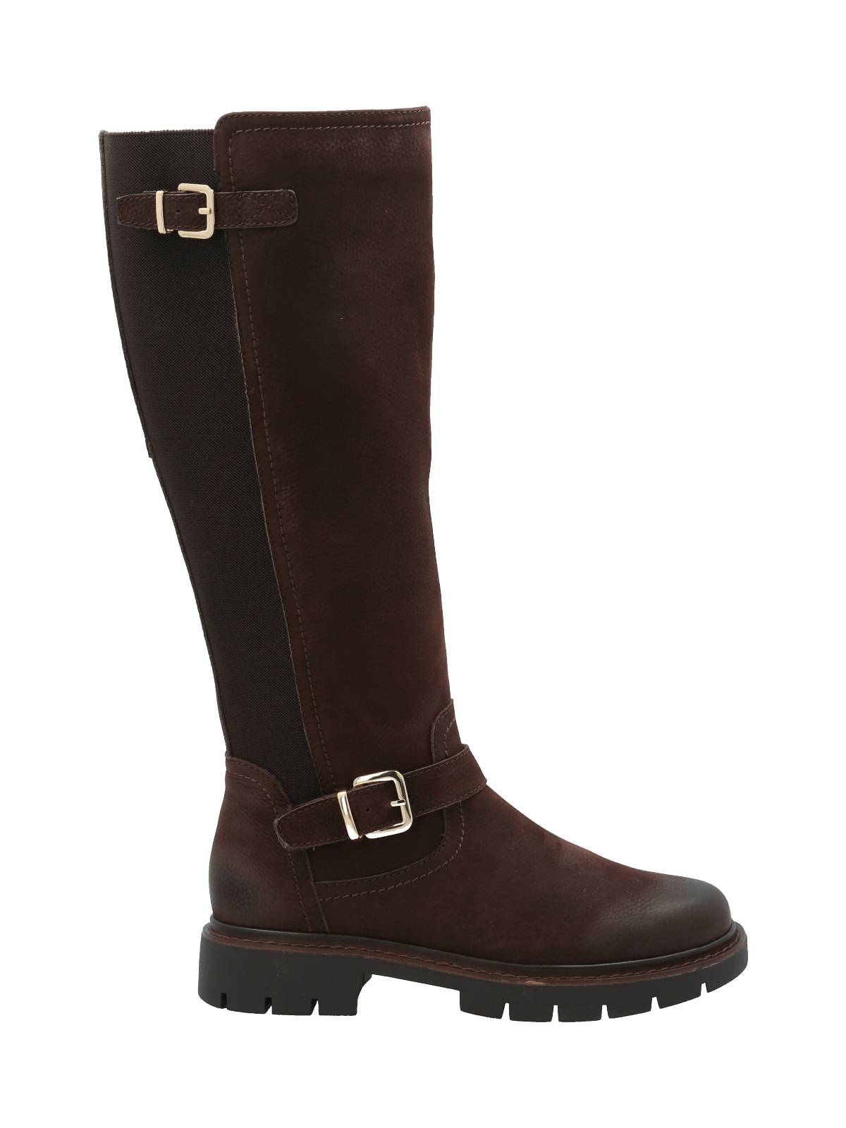 Bota Cuero Mujer Landd Chocolate Rockford