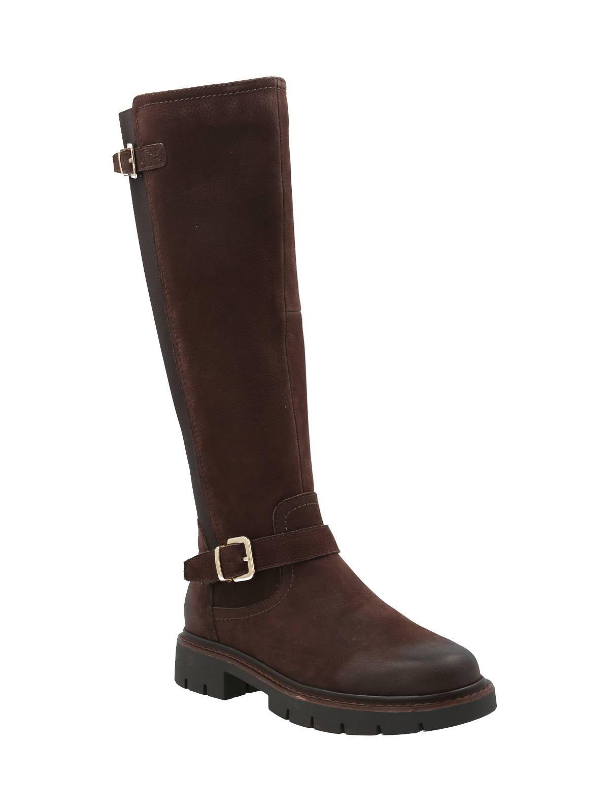 Bota Cuero Mujer Landd Chocolate Rockford