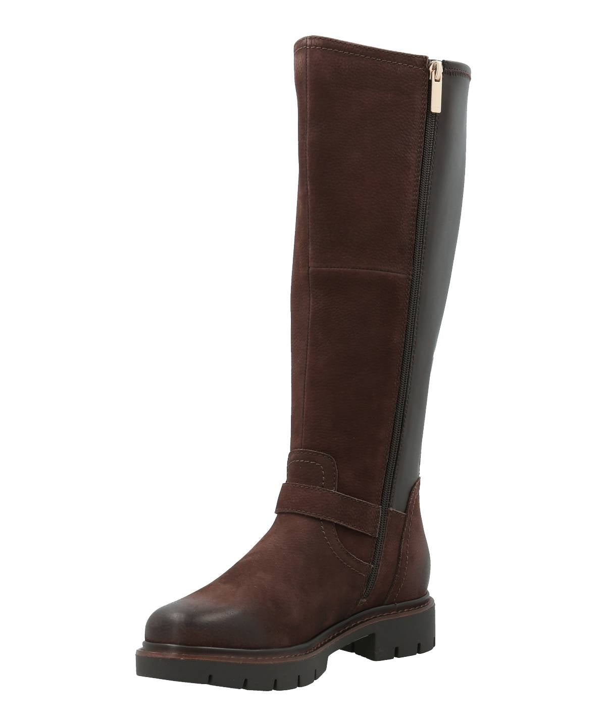 Bota Cuero Mujer Landd Chocolate Rockford