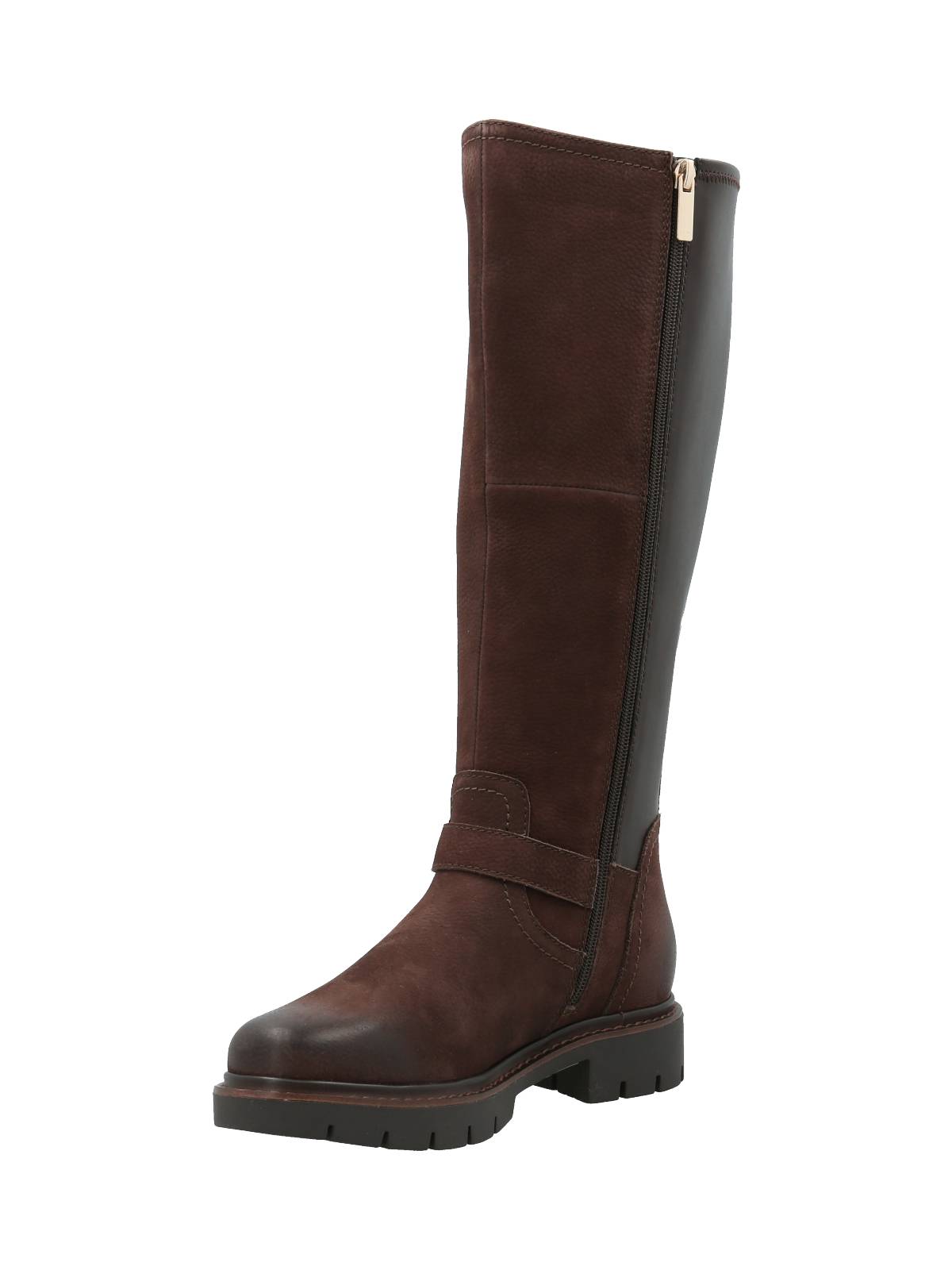 Bota Cuero Mujer Landd Chocolate Rockford