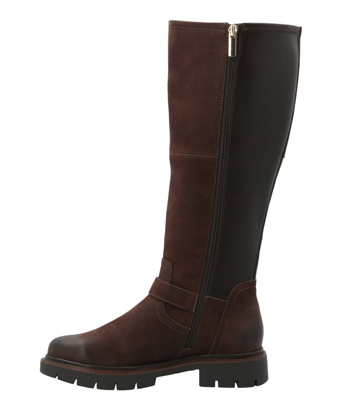 Bota Cuero Mujer Landd Chocolate Rockford