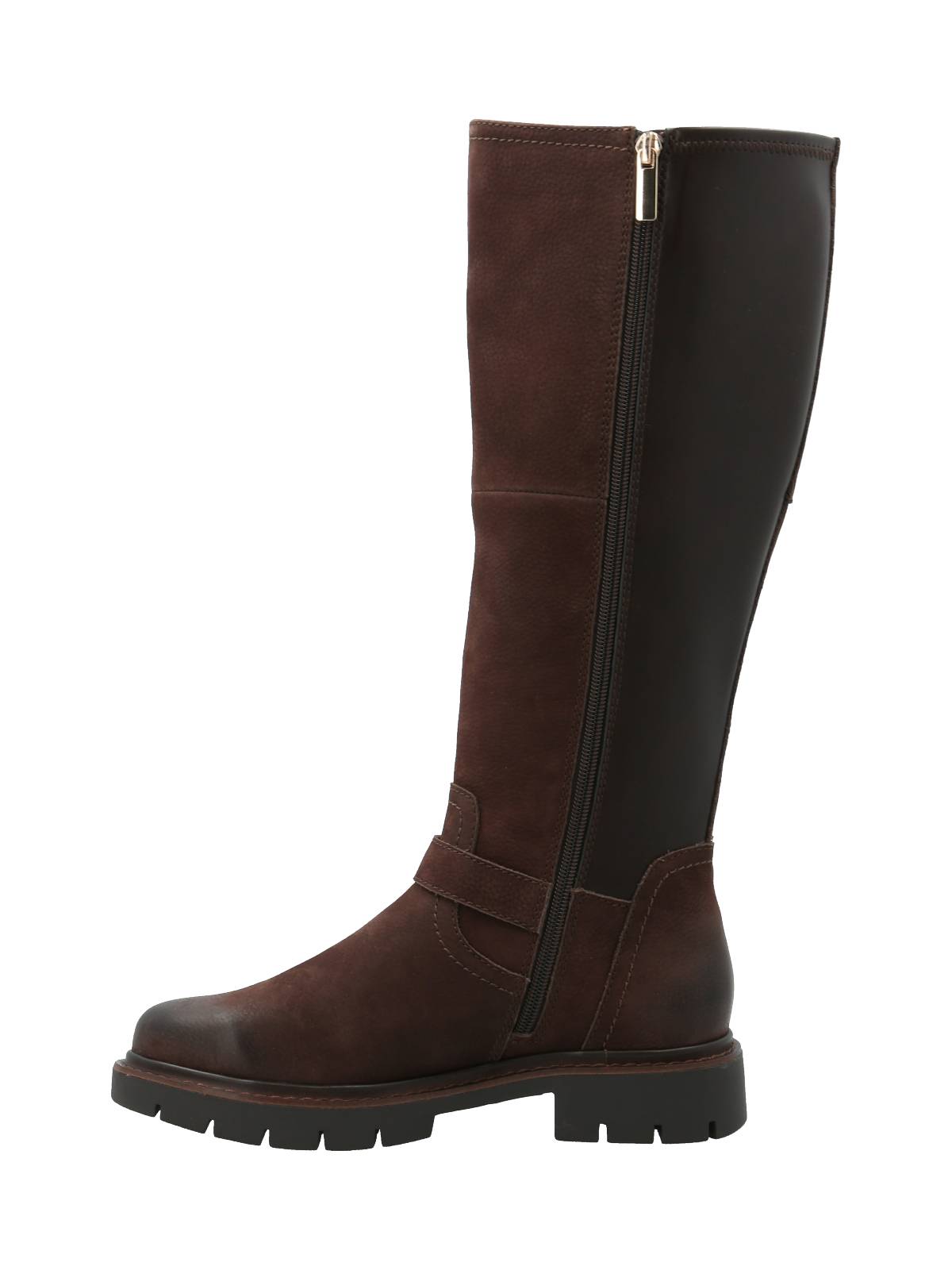 Bota Cuero Mujer Landd Chocolate Rockford