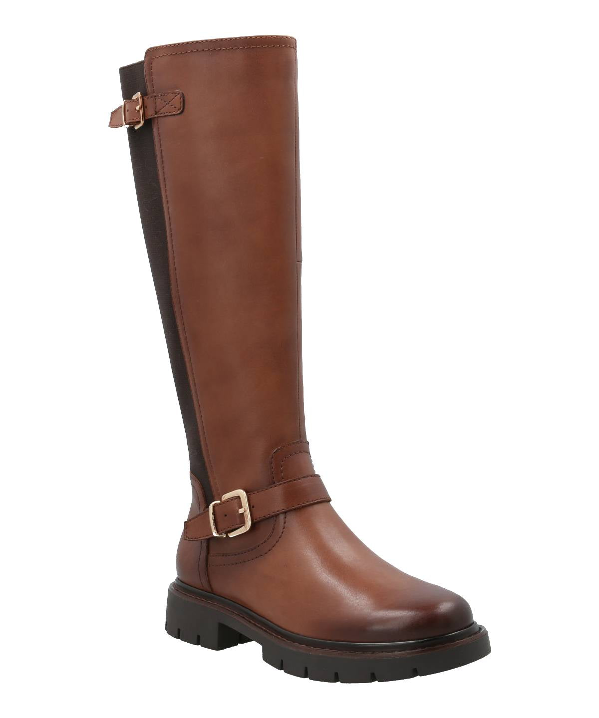 Bota Cuero Mujer Landd Café Rockford