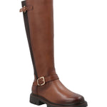 Bota Cuero Mujer Landd Café Rockford