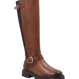 Bota Cuero Mujer Landd Café Rockford