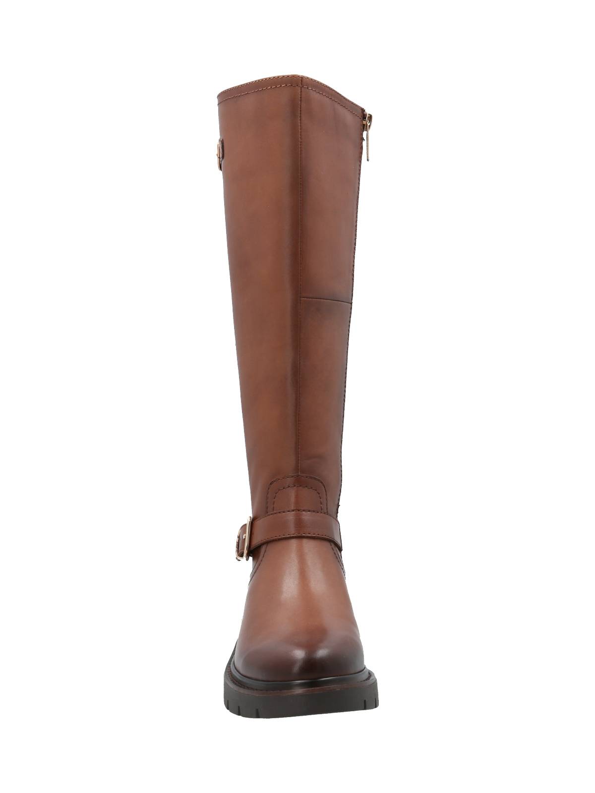 Bota Cuero Mujer Landd Café Rockford