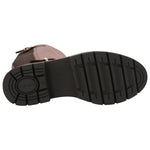 Bota Cuero Mujer Landd Café Rockford