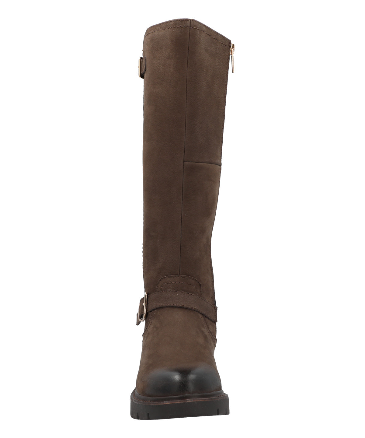 Bota Cuero Mujer Landd Café