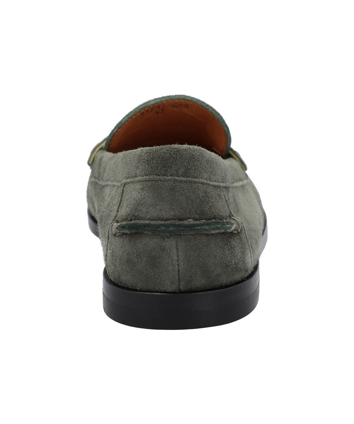 Mocasin Cuero Mujer Ramiz Verde