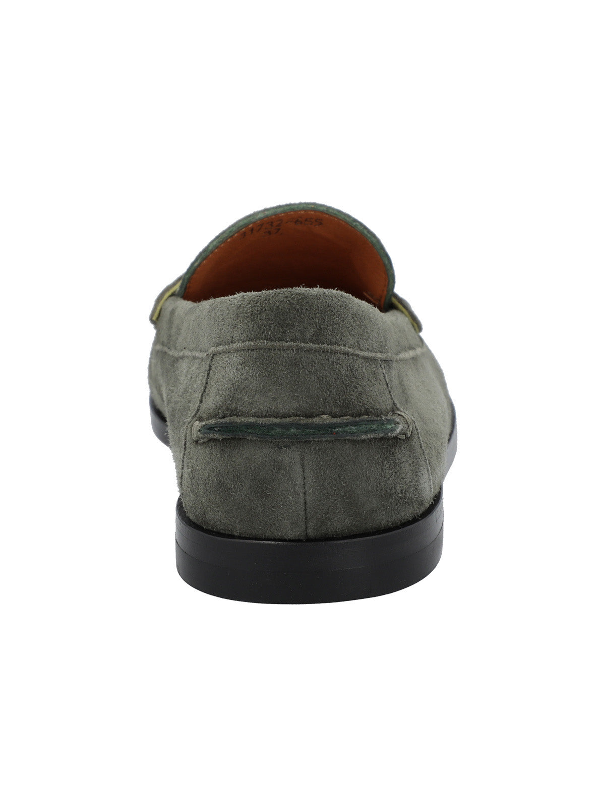 Mocasin Cuero Mujer Ramiz Verde