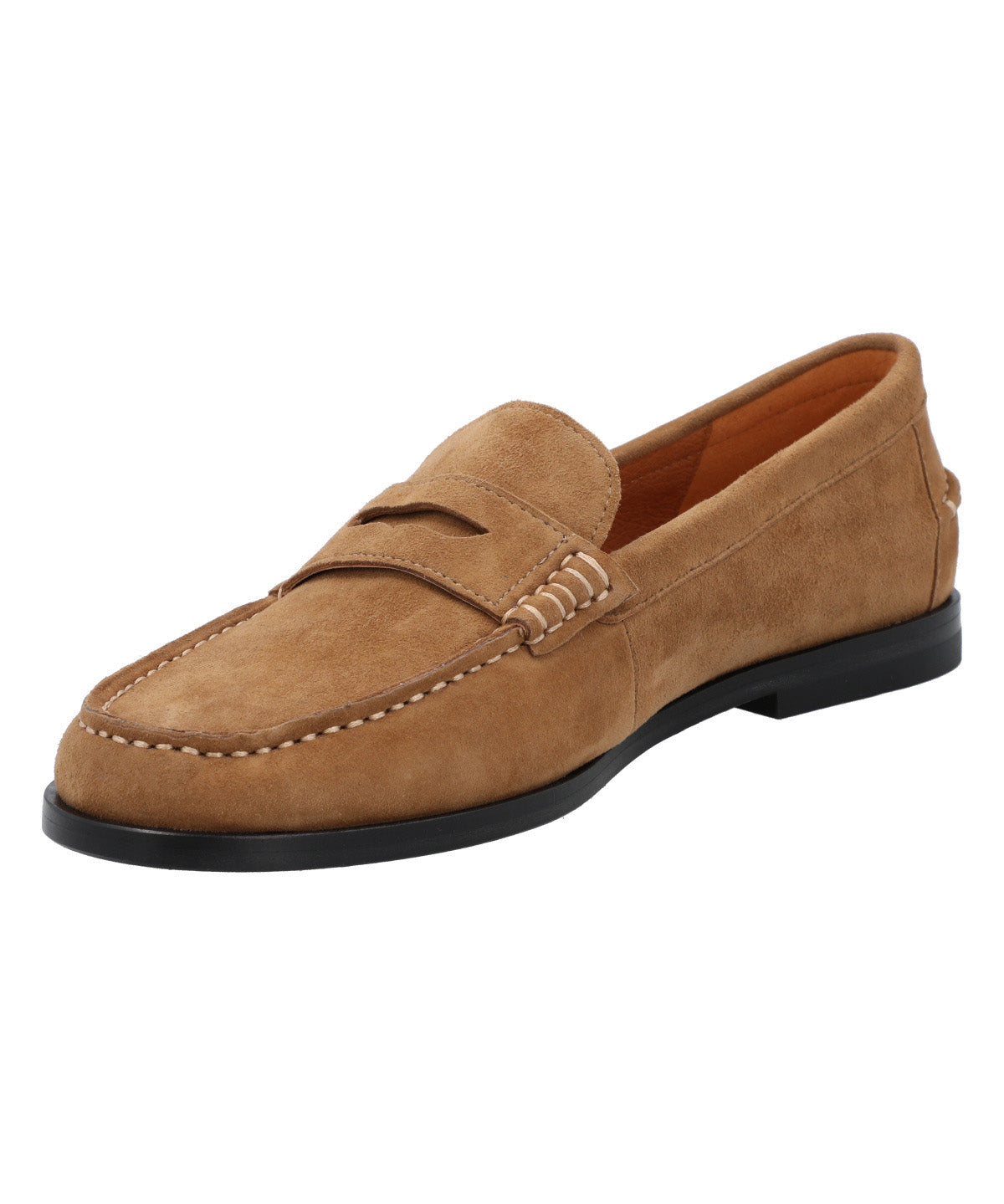 Mocasin Cuero Mujer Ramiz Café