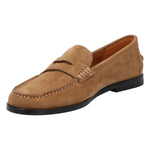 Mocasin Cuero Mujer Ramiz Café