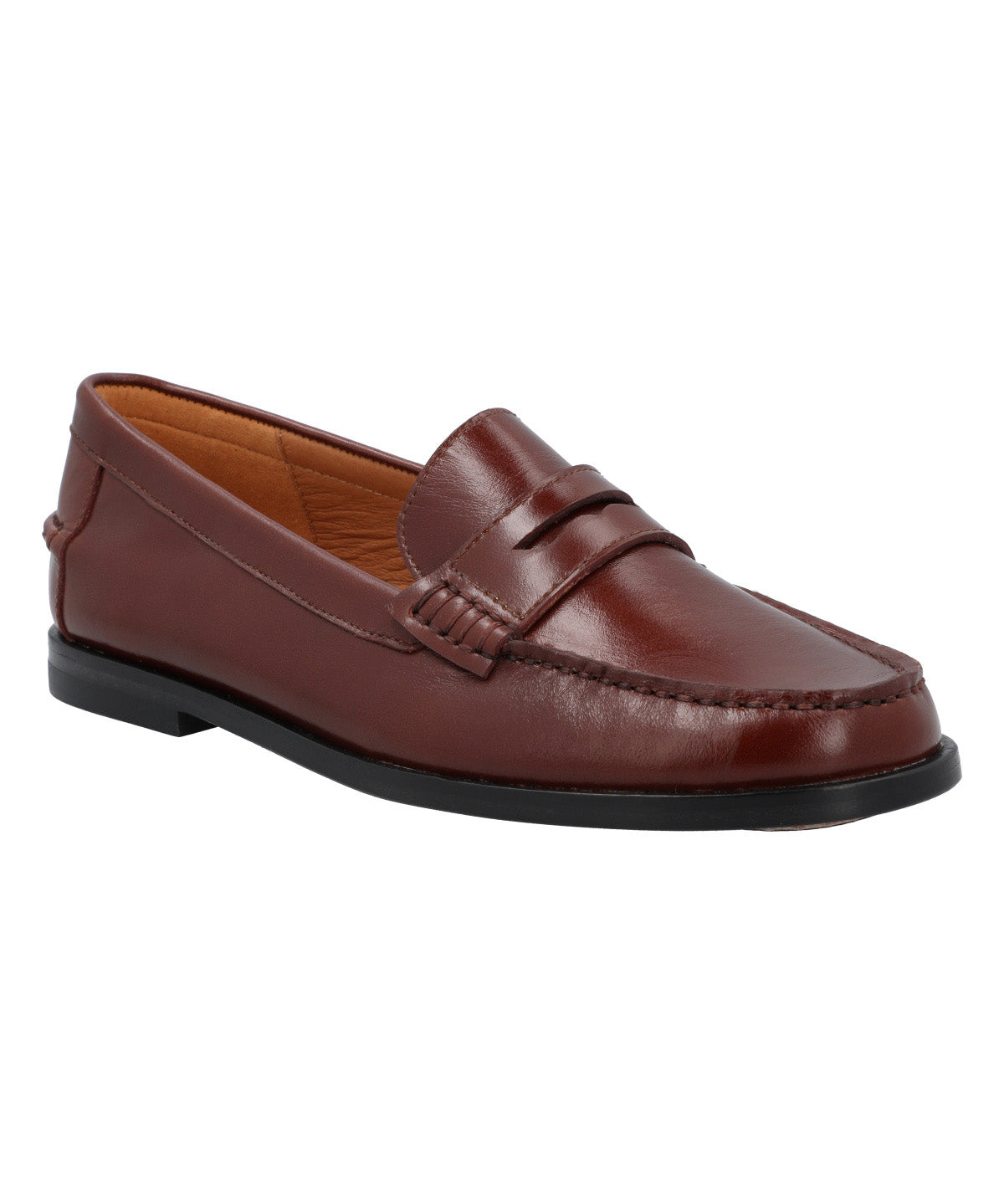 Mocasin Cuero Mujer Ramiz Café