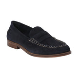 Mocasín Cuero Mujer Valtteri Azul Rockford