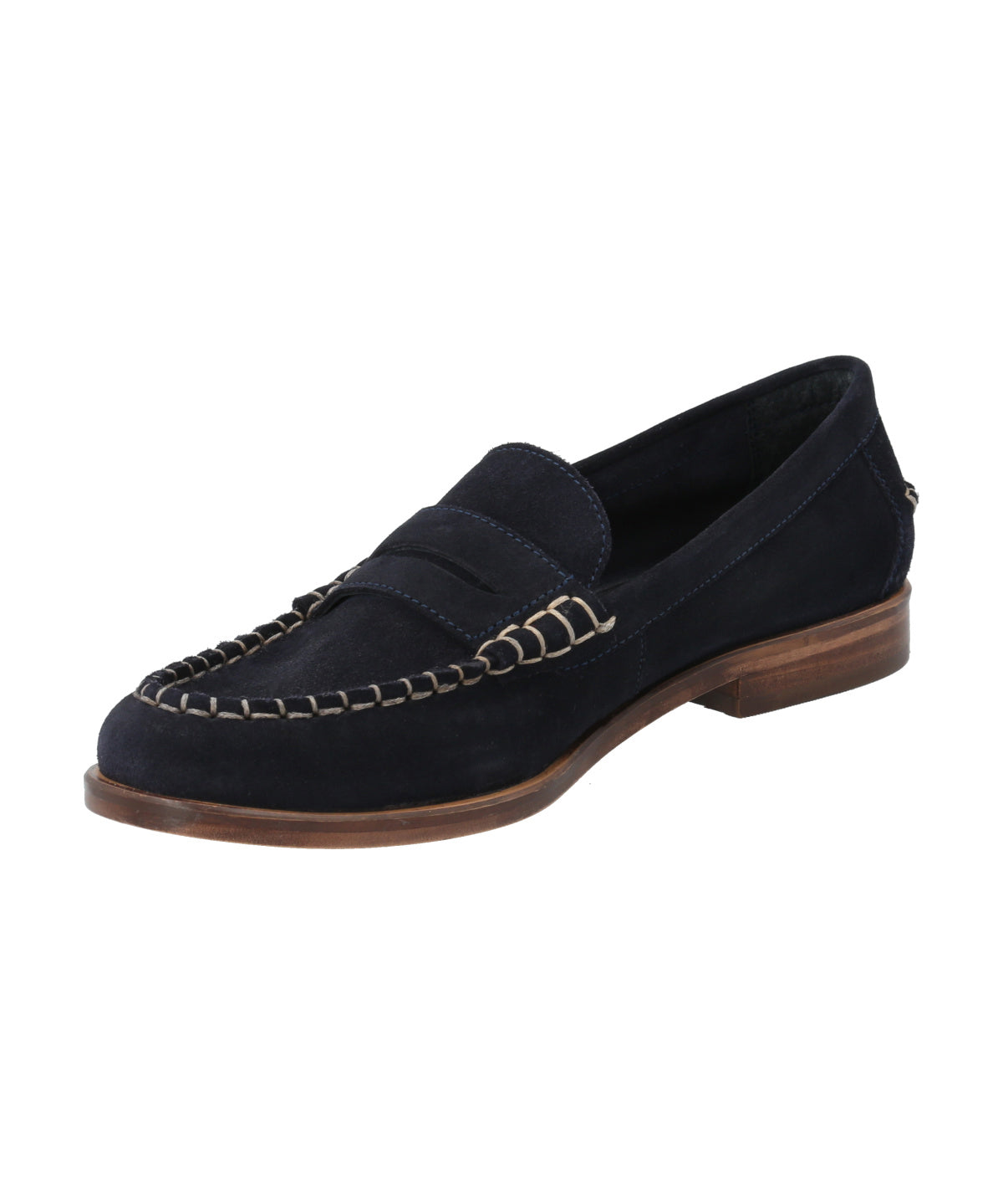 Mocasín Cuero Mujer Valtteri Azul Rockford