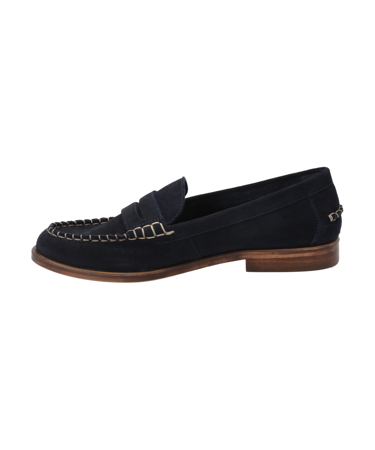 Mocasín Cuero Mujer Valtteri Azul Rockford