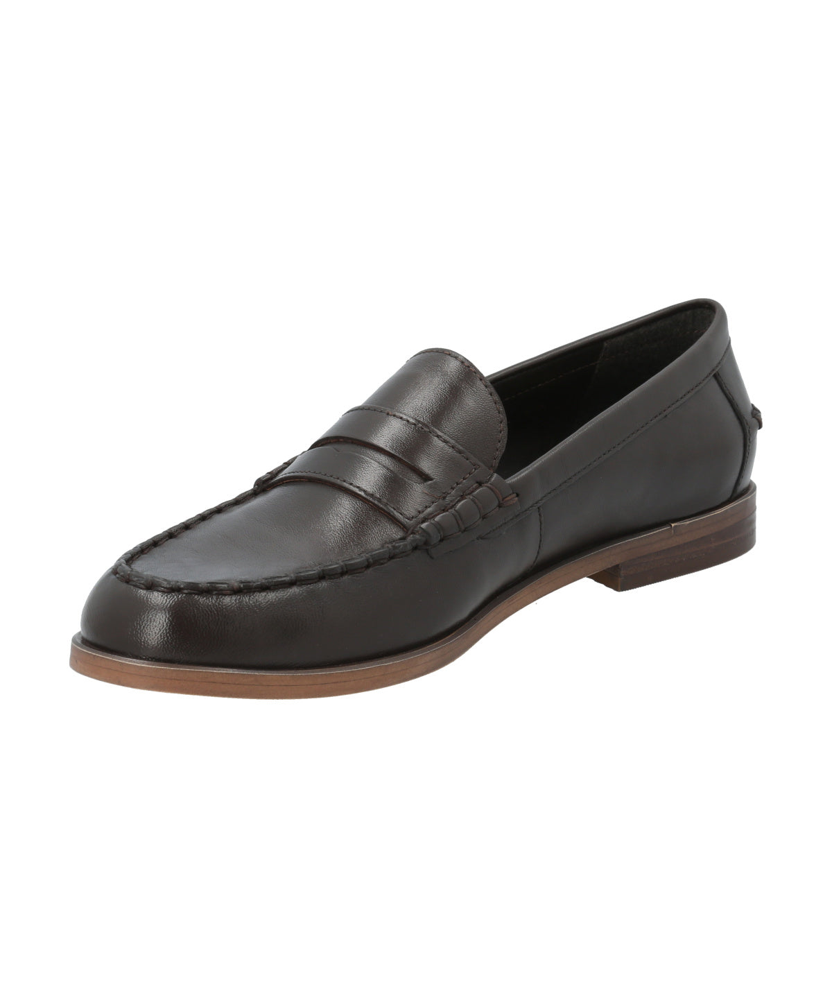 Mocasín Cuero Mujer Valtteri Café Rockford