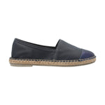 Alpargata Cuero Mujer Houston Azul Rockford