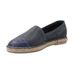 Alpargata Cuero Mujer Houston Azul Rockford