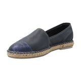 Alpargata Cuero Mujer Houston Azul Rockford