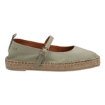Alpargata Cuero Mujer Pekin Verde Rockford