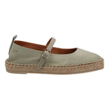 Alpargata Cuero Mujer Pekin Verde Rockford