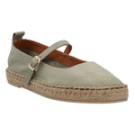 Alpargata Cuero Mujer Pekin Verde Rockford