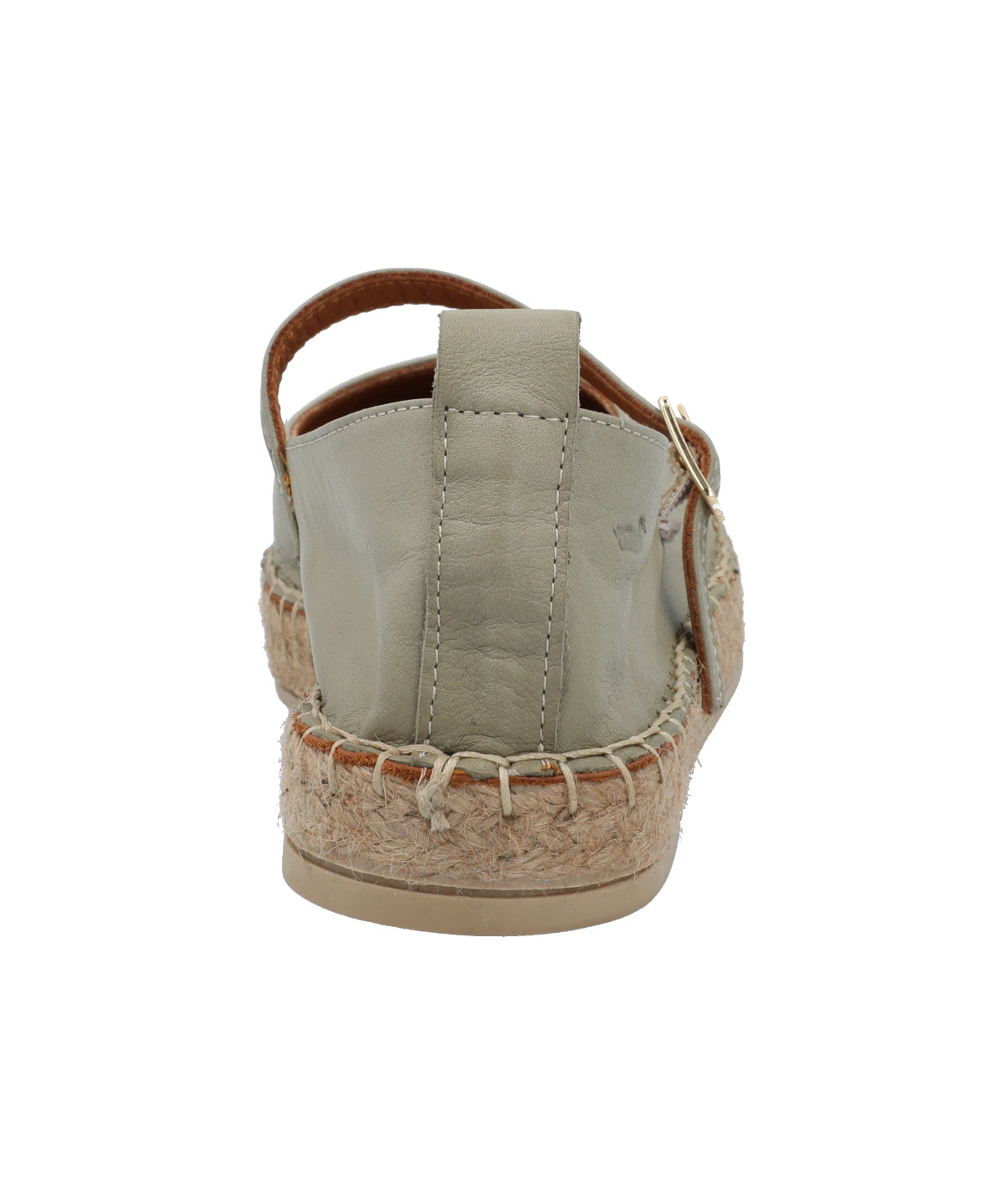 Alpargata Cuero Mujer Pekin Verde Rockford