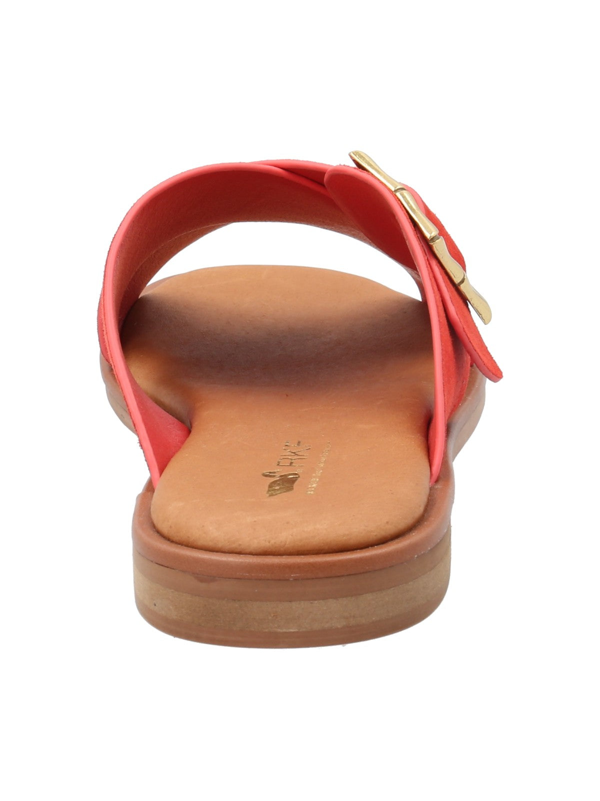 Sandalia Cuero Mujer Doha Rojo Rockford