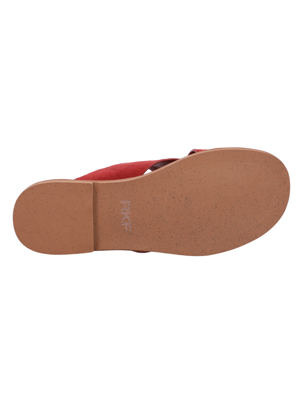 Sandalia Cuero Mujer Doha Rojo Rockford