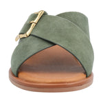 Sandalia Cuero Mujer Doha Verde Rockford