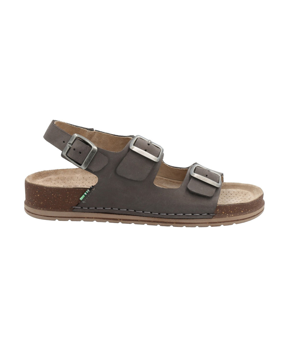 Sandalia Cuero Mujer Praga Gris Rockford