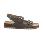 Sandalia Cuero Mujer Praga Gris Rockford