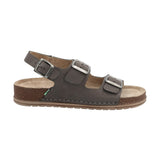 Sandalia Cuero Mujer Praga Gris Rockford