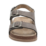 Sandalia Cuero Mujer Praga Gris Rockford