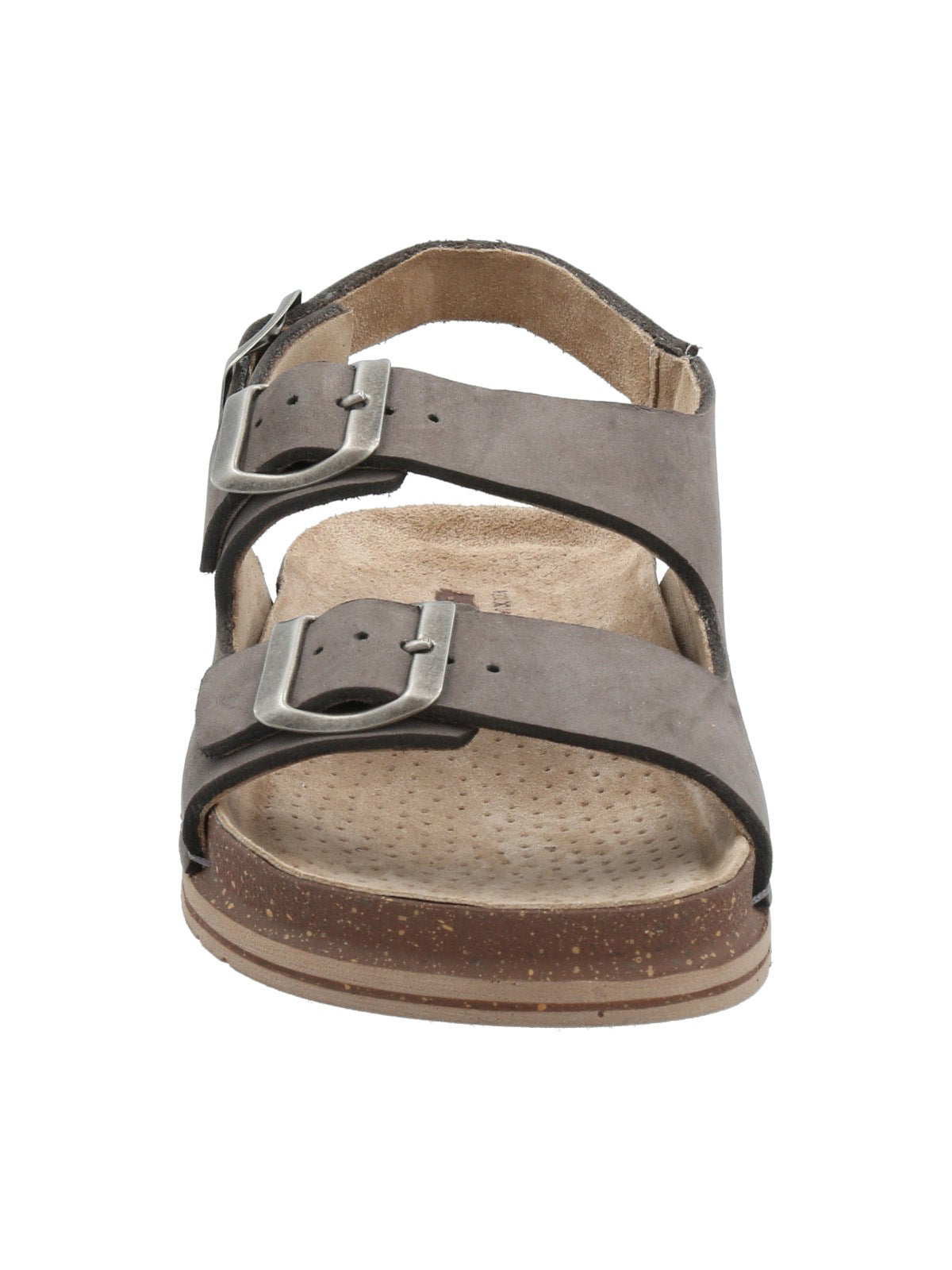 Sandalia Cuero Mujer Praga Gris Rockford